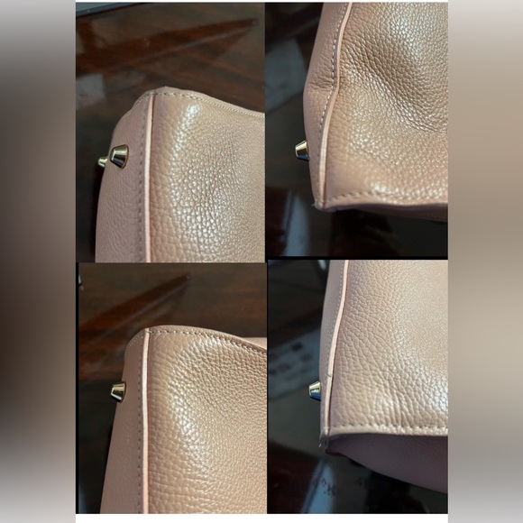 Roberto Cavalli Blush-Pink Leather Three-Way Bag - Picture 6 of 16